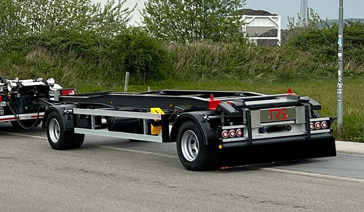 Fahrgestell Abrollanhänger, generalüberholt